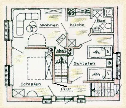 Landjägerhaus Am Südstrand - 1 + 3 * Wyk auf Föhr